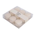 Tea Light Candle Ivory Simply Vanilla Scent Set Of 9 image number 1