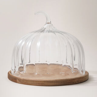 La Mesa glass cake stand 30*24cm