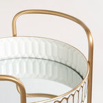 Serving Trolley Round 3 Tiered  image number 2