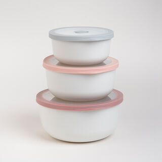 Alberto 3 pcs plastic food container set