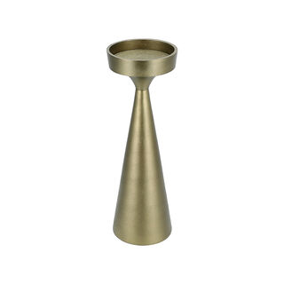Tapper Candle Holder Metal Gold  12.7*35.5