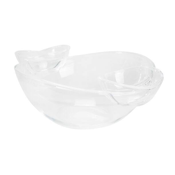 Alberto Deep Snack Bowl With Two Dipping Bowls image number 2