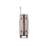 4 Piece Abs Trolley Case Set Diamond Champagne 18/22/26/30" image number 6