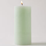 Homez pillar candle 7*15cm, green image number 0