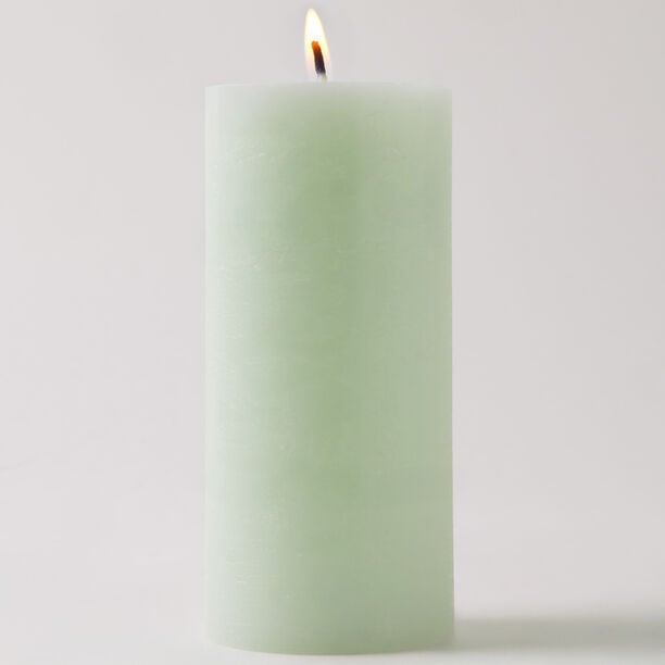 Homez pillar candle 7*15cm, green image number 0