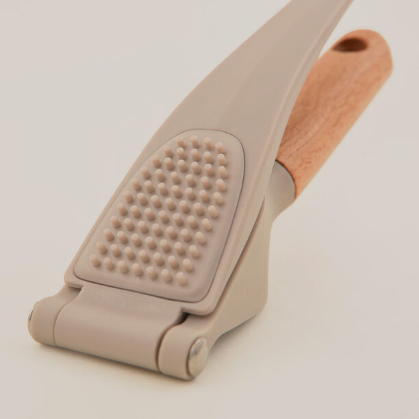Pentola garlic press with beech handle, grey 17.1*4.6*5.3cm image number 2