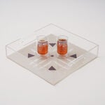 Najd Collection Dallaty Acrylic Tray 30*30*6cm image number 0