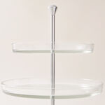 Borgonovo 3tier cake transparent stand 22 cm, 27 cm, and 32 cm image number 4