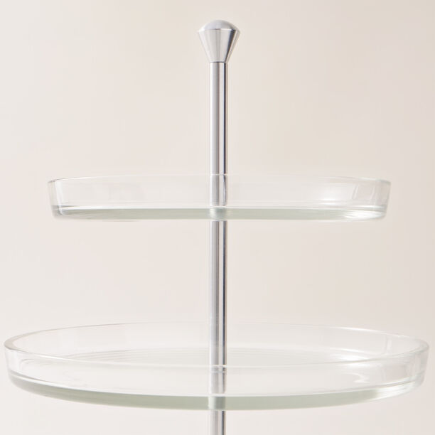 Borgonovo 3tier cake transparent stand 22 cm, 27 cm, and 32 cm image number 4