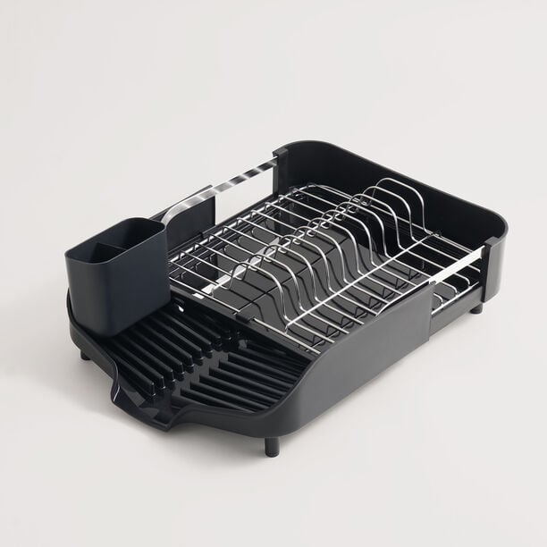 Alberto stainless steel expandable dish rack, black 35*32.4*10.5cm image number 0