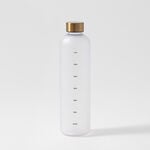 Dallaty Plastic Water Bottle 1L, Clear image number 0