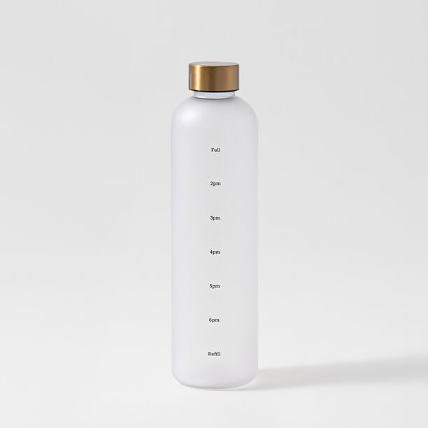 Dallaty Plastic Water Bottle 1L, Clear image number 0
