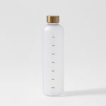 Dallaty Plastic Water Bottle 1L, Clear image number 0