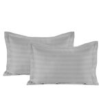 3Pcs cotton comforter set 250*260 cm, penguin grey image number 1