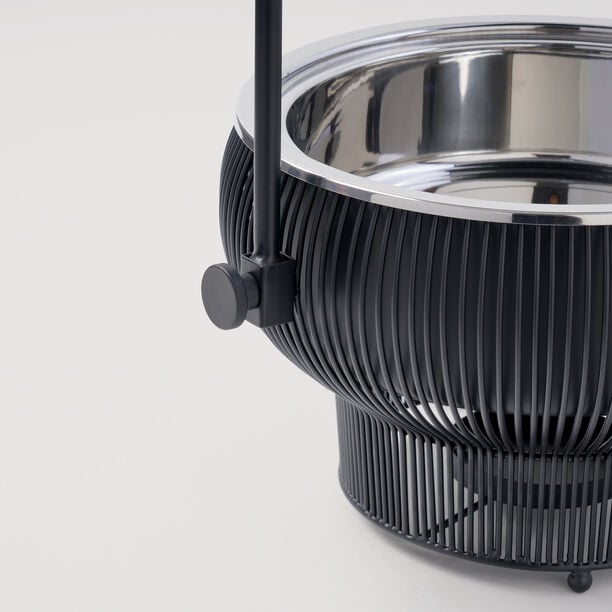 La Mesa Chafing Dish, Matt Black Plated, Modern, 3 Ltr image number 4