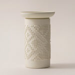 Homez metal oud burner from naseej collection 11*11*17cm, white image number 0