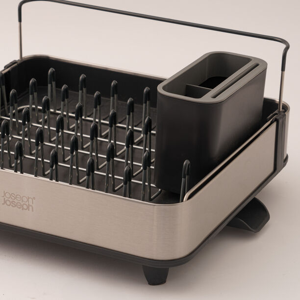 Joseph Joseph extend steel dish rack, grey image number 1