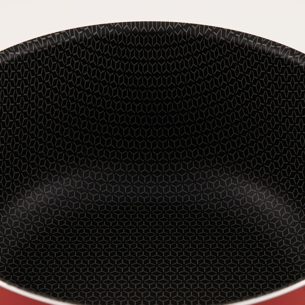 Pentola aluminium shallow pan 30*4.7cm, red image number 2