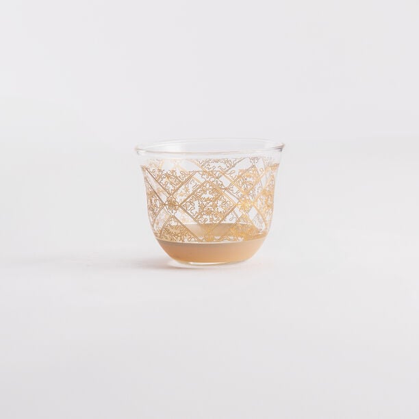 Dallaty glass tea and coffee set 18 pcs image number 4