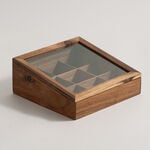 Dallaty acacia wood tea box 23.5*23.5*9.5cm image number 1