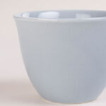 Dallaty light blue glass and porcelain Tea and coffee cups set 18 pcs image number 3