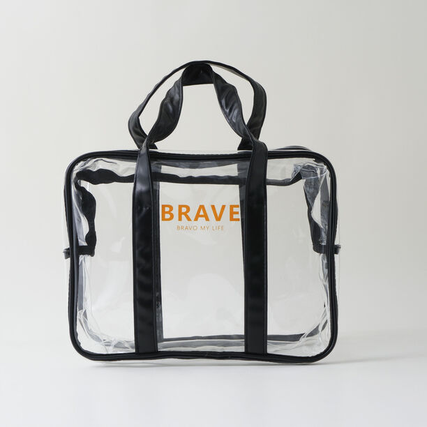 Pentola clear bag with black edges 30*14*23.5cm image number 0