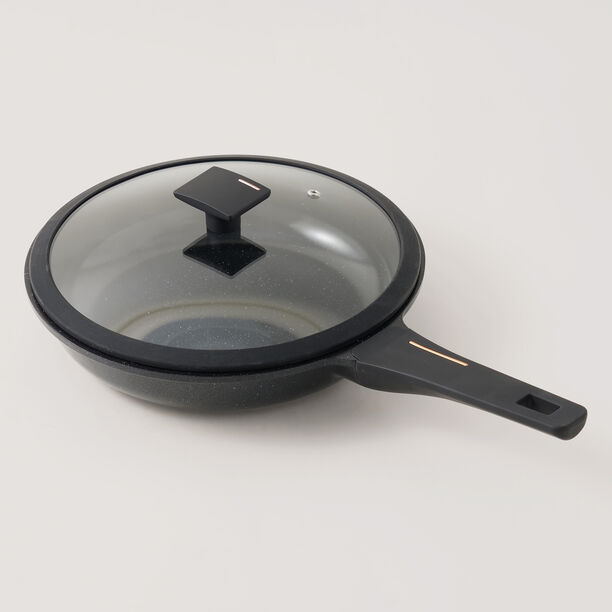 Alberto aluminum frying pan 2.8l, black image number 0