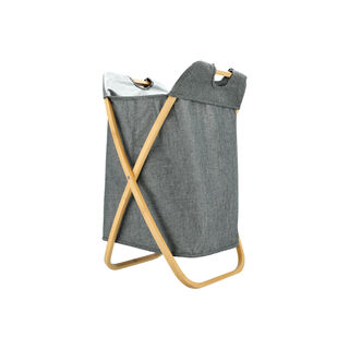 Laundry Bamboo X Frame Hamper