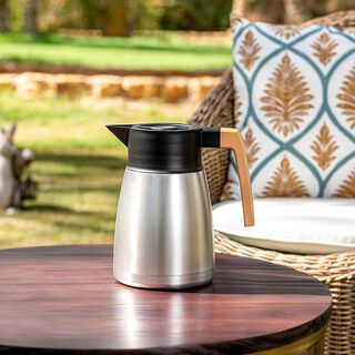 Dallaty Steel Vacuum Flask Nature Matt Silver 1.5L