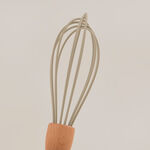 Pentola silicone egg whisk with beechwood handle 10" image number 2