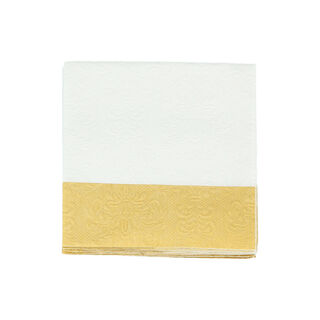 Ambiente Elegance Serving Paper Napkins Dip Gold Color