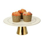 Andalusian Gld Frill Footed Cake Stand image number 2