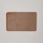 كوتاج دعاسة حمام فرو صناعي بوليستر، بني 50*80*4.5 سم image number 0