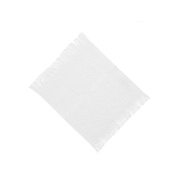 Luxury Jacquard Face Towel White 100% Cotton 30*30 cm image number 1