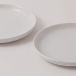 La Mesa Porcelain Set Of 4Pcs Side Plates, 8", White image number 2