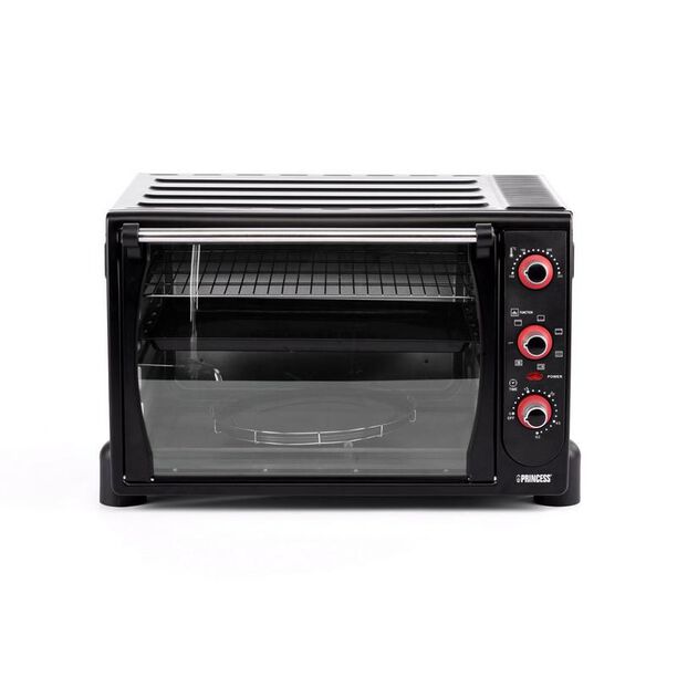 Princess Oven 90L 2400 W Black, Rotisserie, Convection Function. image number 3