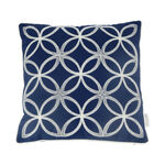 Embroidery Cushion Santorini Circles image number 1