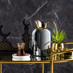 Dallaty Sarab steel vacuum flask silver/gold 1.3L image number 0