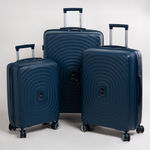 Travel vision durable PP 3 pcs luggage set, blue image number 3