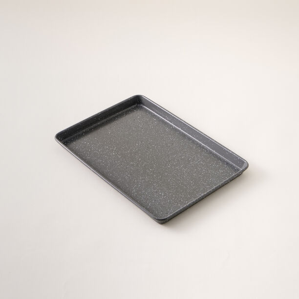 Alberto carbon steel baking tray set 3pcs 13inch, 15inch, 17inch in grey image number 3