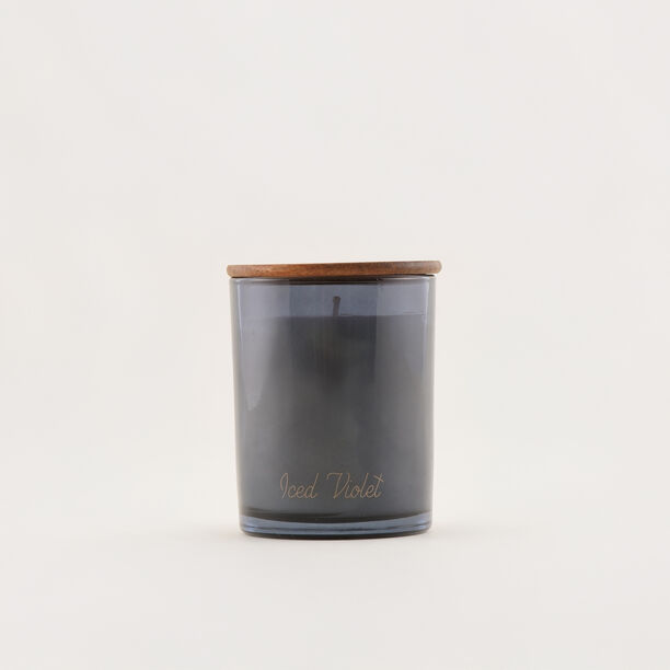 هومز شمعة معطرة بوجيه 198 جم برائحة البنفسج المثلج image number 1