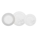 La Mesa 18 Pcs Porcelain Dinner Set Serve 6 Hroof image number 0
