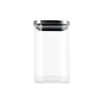  Glass Storage Jar With Metal Lid image number 0