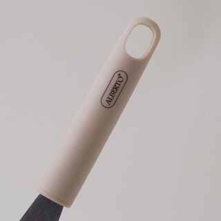 Alberto stainless steel saptula 39*3.7*2cm, cream