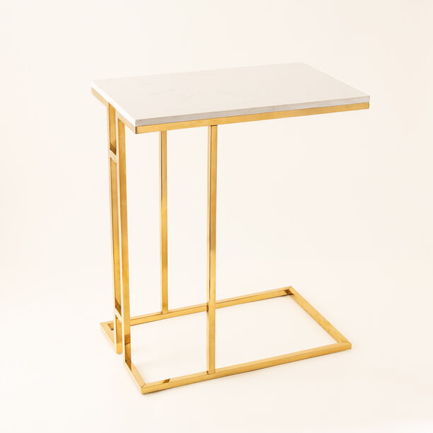 طاولة جانبية من الرخام image number 7