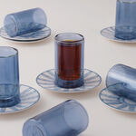 Dallaty 12Pcs Glass Tea Set image number 0