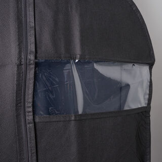 هومز منظم ملابس حقيبة بدلة من البوليستر، اسود 56*43*29 سم