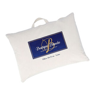 Ultra Soft Cotton Pillow 154 Tc 100% Cotton Fabric 800Gr In Linen Bag