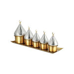 Tray Set With 4 Pot image number 1
