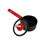 Sauce Pan with Glass Lid & Soft Touch Handle image number 1